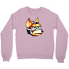 halftone fox (regular) Crewneck Sweatshirt