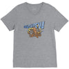 octopus with bubble gun goes pewpew V-Neck Tee