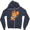 lion evolution Zipper Hoodie