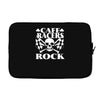 biker t shirt cafe racers ton up boys rockers greasers rock Laptop sleeve