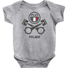 pistonheads phlm16 smiley Baby Onesie