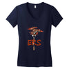 Ers (f103) Women's V-Neck T-Shirt