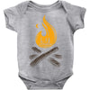 camp &amp; bonfire Baby Bodysuit