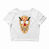 pizskull Crop Top