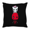 world of bad fantasy Throw Pillow
