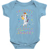Unicorns are born in January Baby Onesie