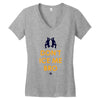don't ice me bro Women's V-Neck T-Shirt