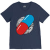 akira pill 2 V-Neck Tee