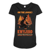 kwyjibo Maternity Scoop Neck T-shirt