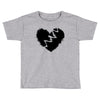 broken heart xxx black Toddler T-shirt