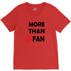 Avengers More Than A Fan V-Neck Tee