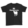 no prob llama funny llama Youth Tee