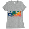 jake paulers colorful Ladies Fitted T-Shirt