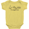 i'm a simple woman Baby Bodysuit