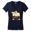 roshi's gym Women's V-Neck T-Shirt