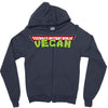 ninja turtles parody vegan Zipper Hoodie