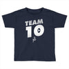 team 10  silver Toddler T-shirt