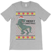 ugly dinosaur merry christmas T-Shirt