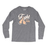 Fight For a Cure Uterine Cancer Awareness Long Sleeve Shirts