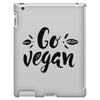 go vegan 2 iPad 3 and 4 Case