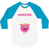 Creating a Lil Monster Baby Girl 3/4 Sleeve Shirt
