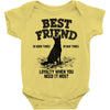 Best Friend German Shepherd Baby Bodysuit