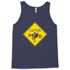 motorcycle caution sign Tank Top