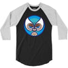 lucha libre   blue 3/4 Sleeve Shirt