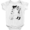 goku vs freeza Baby Bodysuit