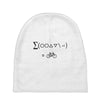 bike maths Baby Beanies