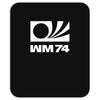 wm 74 germany world cup 1974 retro football Mousepad
