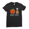 pumpkin spice Ladies Fitted T-Shirt