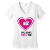 owl always love you Women's V-Neck T-Shirt