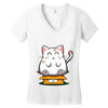 purrfect fit Women's V-Neck T-Shirt