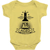 limited edition 1978 aged perfection Baby Bodysuit