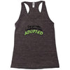 im so cute i must have been adopted Racerback Tank
