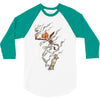 skate or burn! 3/4 Sleeve Shirt