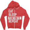 Fortnite T Shirt Zipper Hoodie