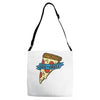 life is a pizza party Adjustable Strap Totes