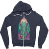 cthulhu's church Zipper Hoodie