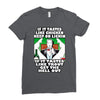 if it tastes like chicken, funny rude ideal birthday present Ladies Fitted T-Shirt