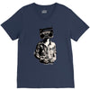 stereo head V-Neck Tee