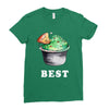 Best Friends Tacos Ladies Fitted T-Shirt