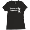 viagra is for pussies Ladies Fitted T-Shirt