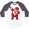 Santa Dabbing 3/4 Sleeve Shirt