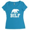 bilf, bear i'd like to Women's Triblend Scoop T-shirt