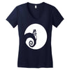 nightmare before christmas Women's V-Neck T-Shirt