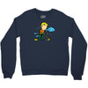 part time job   aquarium Crewneck Sweatshirt