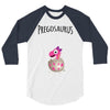 Pregosaurus Girl 3/4 Sleeve Shirt