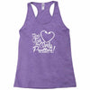 girls fish too only prettier Racerback Tank